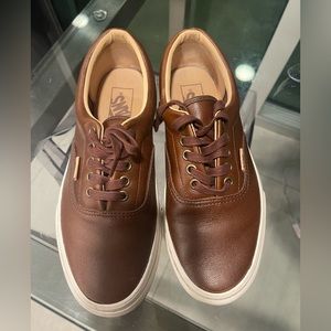 vans era lux leather black porcini lady6